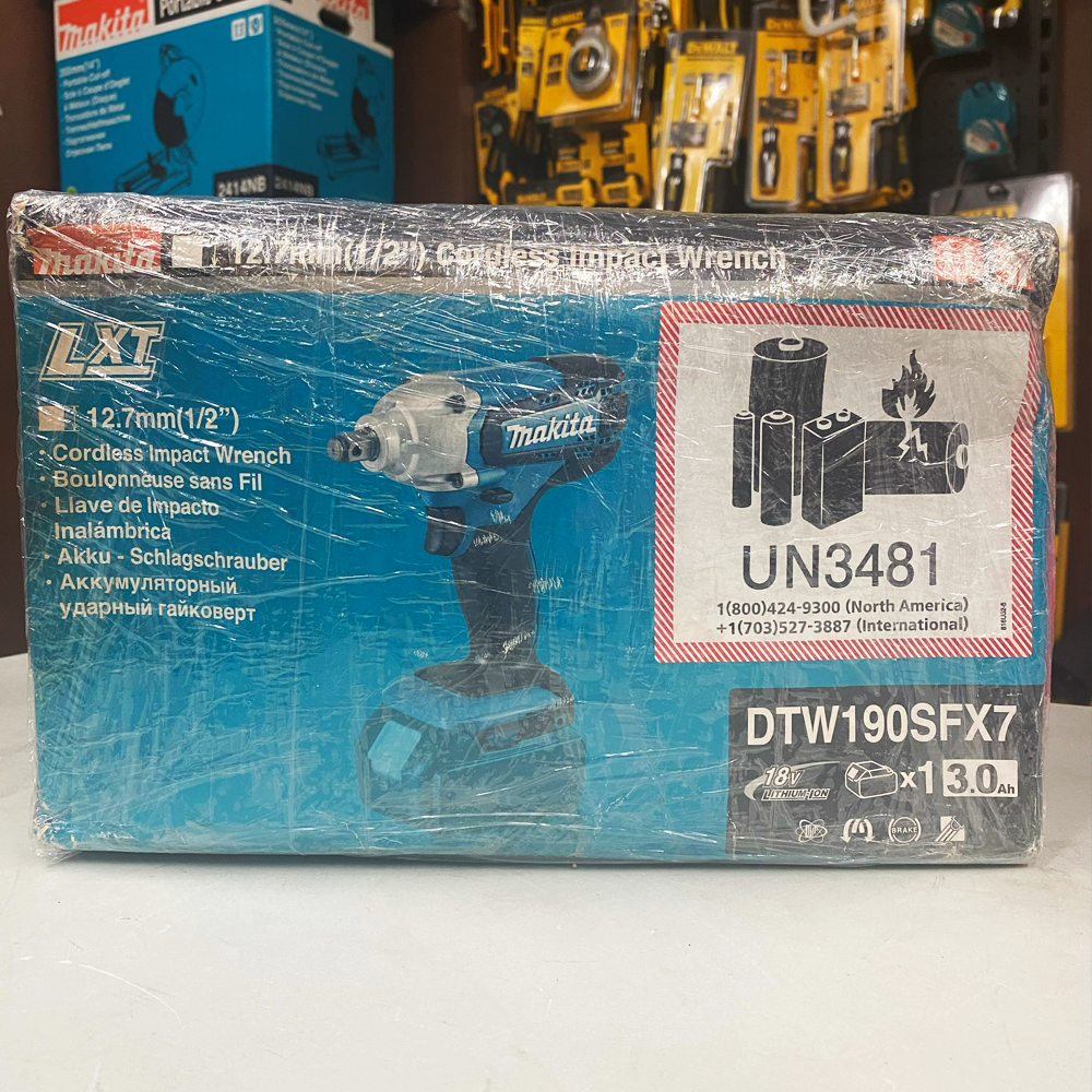 Makita DTW190SFX7 18V Cordless Impact Wrench (LXT-Series) (Damaged Box) | Discounts by KHM Megatools Corp. Makita DTW190SFX7 18V Cordless Impact Wrench (LXT-Series) (Damaged Box) | Discounts by KHM Megatools Corp.